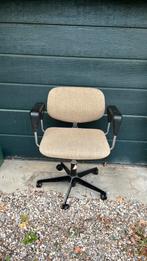 Vintage jaren 70 Gispen bureaustoel, Ophalen, Gebruikt, Beige, Bureaustoel