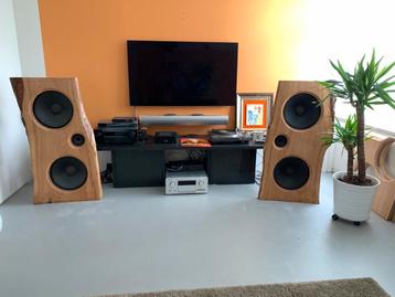 Aktieve full range open baffle speakers beschikbaar voor biedingen
