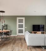 Opdekdeur met glas, Doe-het-zelf en Verbouw, Deuren en Horren, Ophalen, 80 tot 100 cm, 215 cm of meer, Binnendeur