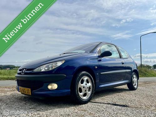 Peugeot 206 1.4 Premium, BJ 2003, Leer, Airco, APK Jun 2026, Auto's, Peugeot, Bedrijf, Te koop, Airbags, Airconditioning, Alarm
