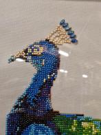 diamant painting pauw in witte lijst groot, Ophalen of Verzenden, 'T Olde Gre-j, Info@toldegrej.nl, Endepoelstraat 20f Didam