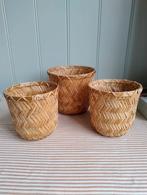 Nieuw! Set 3x mand pot Ikea Klynnon, Huis en Inrichting, Woonaccessoires | Schalen en Manden, Mand, Rond, Nieuw, Ophalen of Verzenden