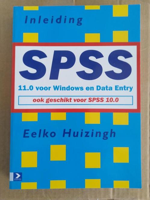 Inleiding SPSS 11.0 voor Windows en Data Entry, Boeken, Studieboeken en Cursussen, Gelezen, HBO, Beta, Ophalen of Verzenden