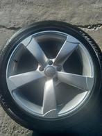Audi A6 rotor velgen met zomerbanden 18 inch, Auto-onderdelen, Ophalen, 18 inch, 245 mm, Banden en Velgen