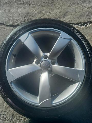 Audi A6 rotor velgen met zomerbanden 18 inch beschikbaar voor biedingen