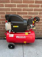 Roda 24L olie compressor, Doe-het-zelf en Verbouw, Compressors, Ophalen, 6 tot 10 bar, Nieuw, 200 tot 400 liter/min