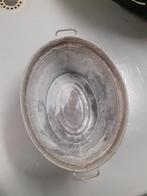 Zinken teil teilen zink bad kuip badkuip bak tuin bloembak, Tuin en Terras, Bloembakken en Plantenbakken, Ophalen, Zo goed als nieuw