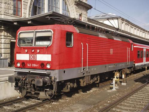 MARKLIN 34431 Duitse metalen eloc serie 143 DB ex DR , DIG, Hobby en Vrije tijd, Modeltreinen | H0, Zo goed als nieuw, Locomotief