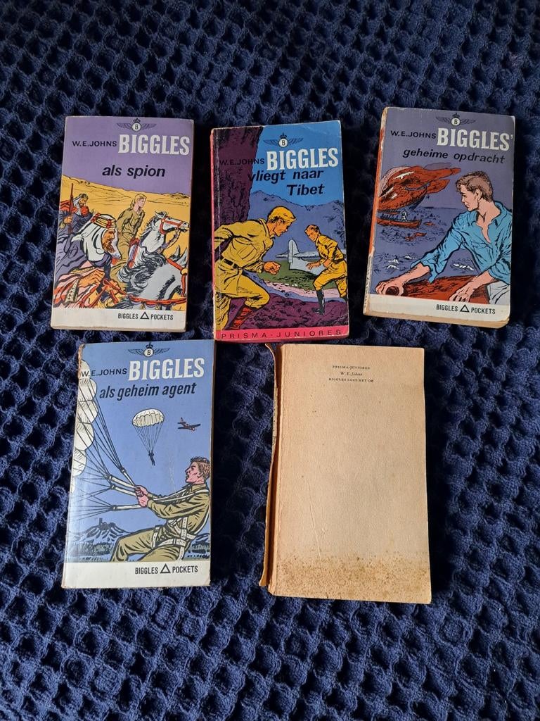 Biggles Boeken Collectie - W.E. Johns, Boeken, Ophalen of Verzenden, Gelezen, W.E. Johns, Fictie algemeen