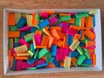 Domino steentjes (450 stuks), Kinderen en Baby's, Speelgoed | Bouwstenen, Ophalen of Verzenden, Gebruikt
