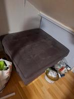 Grijze vierkante poef gratis, Gebruikt, 125 cm of meer, Vierkant, 125 cm of meer