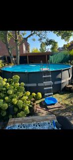 Zwembad Intex ultra xtr frame pool, Minder dan 80 cm, 300 cm of meer, Ophalen of Verzenden, Zo goed als nieuw