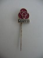 oud metalen speldje - KRUPP - Vrachtauto, Ophalen of Verzenden, Merk, Speldje of Pin