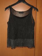 Zeer aparte feestelijke top van JOYE + FUN, maat 38 snazzeys, Kleding | Dames, Tops, Maat 38/40 (M), Verzenden, Zwart, Zo goed als nieuw