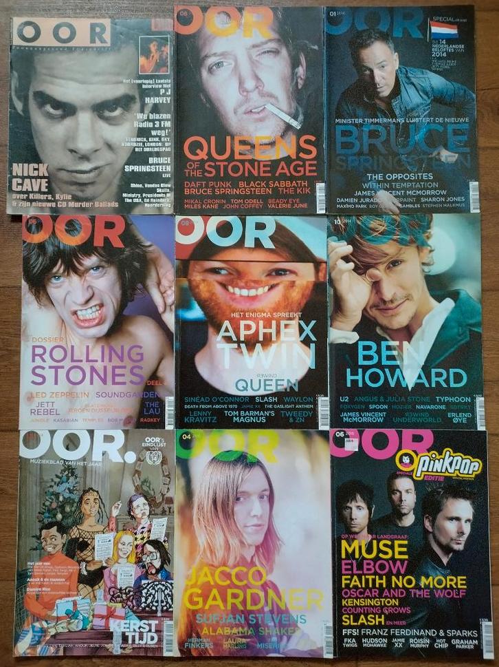 10x muziekblad OOR periode 1996 - 2024, Boeken, Tijdschriften en Kranten, Gelezen, Muziek, Film of Tv, Ophalen of Verzenden