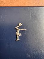 Turnster turnmeisje op de balk bedeltje bedel van zilver, Overige merken, Verzenden, Nieuw, 1 bedel