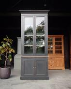 Hoge vitrinekast | Torenkast | Servieskast Chique #2307, Huis en Inrichting, Kasten | Vitrinekasten, Niet ingevuld, 100 tot 150 cm