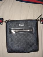 Gucci GG Supreme Messenger Tas, Overige merken, Gebruikt, Zwart, Ophalen of Verzenden