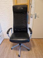 Bureaustoel met hoge rugleuning - IKEA Markus - kunstleer, Huis en Inrichting, Bureaustoelen, Ophalen, Gaming bureaustoel, Gebruikt