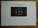 Mercedes-Benz Personenwagen-programma (1989), Ophalen of Verzenden, Nieuw, Mercedes