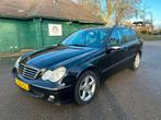 Mercedes-Benz C-Klasse 1.8 C180 Kompr Combi AUT 2006 Zwart, Auto's, Mercedes-Benz, Automaat, Achterwielaandrijving, Zwart, Zwart