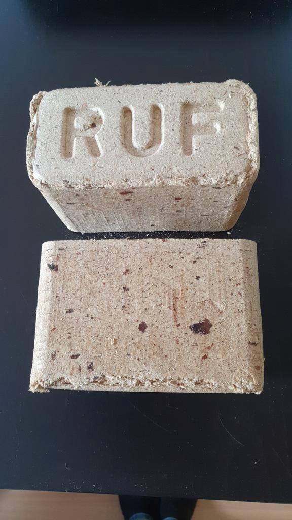 RUF houtbriketten 48x10 kg slechts €189,00 afhaalprijs, Tuin en Terras, Haardhout, Minder dan 3 m³, Ophalen