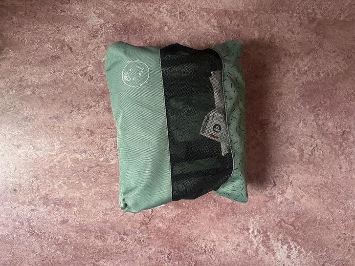 Origineel Croozer babyzitje – groen, Fietsen en Brommers, Fietsaccessoires | Aanhangers en Karren, Zo goed als nieuw, Overige typen