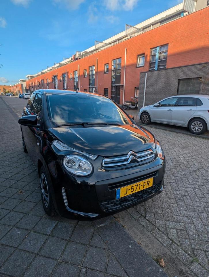 Citroën C1 1.0 VTi 72PK S&S 5D 2020 Zwart, Auto's, Citroën, Bedrijf, C1, ABS, Airbags, Airconditioning, Bluetooth, Boordcomputer