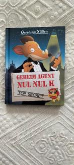 Geronimo Stilton: Geheim Agent Nul Nul K, Gelezen, Fictie algemeen, Geronimo Stilton, Ophalen of Verzenden