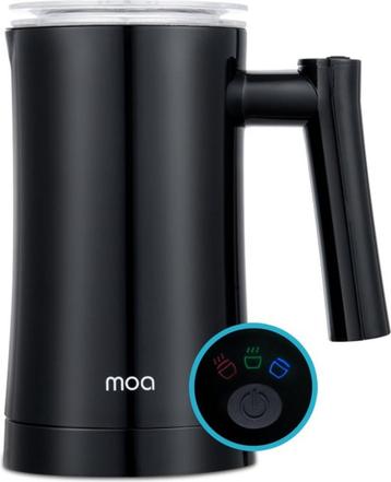 MOA Elektrische Melkopschuimer - 3-in-1 - 330 ML -  Zwart beschikbaar voor biedingen
