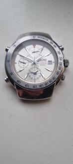 Seiko Alarm Date Chronograph, Sieraden, Tassen en Uiterlijk, Horloges | Heren, Staal, Polshorloge, Ophalen of Verzenden, Zo goed als nieuw