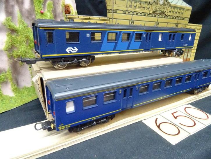 5650=Lima rijtuigen van de Ned. spoorwegen.1111, Hobby en Vrije tijd, Modeltreinen | H0, Gebruikt, Wagon, Gelijkstroom, Märklin