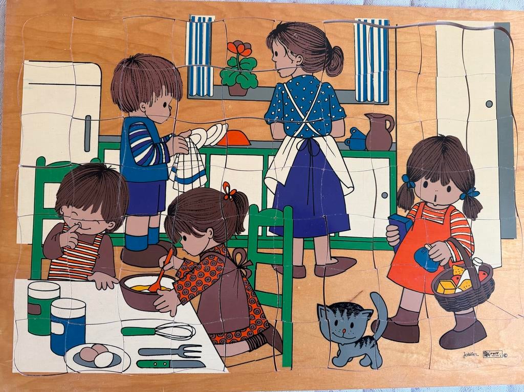 Rolf Puzzel - 70 Stukjes - 53x39 cm, Verzenden, Meer dan 50 stukjes, Zo goed als nieuw, 4 tot 6 jaar