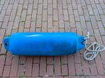 Fender, boei, stootwil, blauw 25x30 Kesteren Holland, Watersport en Boten, Ophalen of Verzenden, Gebruikt