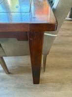 Prachtige massief houten uitschuifbare eettafel, Huis en Inrichting, Tafels | Eettafels, Ophalen, Gebruikt, 100 tot 150 cm, Klassiek