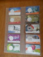 Div. 5 + 10 euro munten in coincard, Postzegels en Munten, Munten | Nederland, Ophalen of Verzenden, Euro's, Losse munt