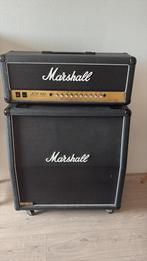 Marshall JCM 900 50W Hi Gain Dual Reverb Top + Cabinet, Ophalen, Gebruikt, 50 tot 100 watt