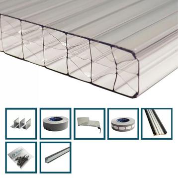 Nieuwe diverse polycarbonaat platen. Sla je slag. beschikbaar voor biedingen