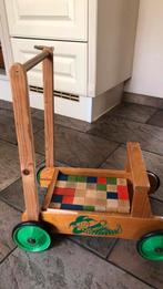Loopwagen met 35 blokken, Ophalen, Gebruikt, Duw- of Trekspeelgoed