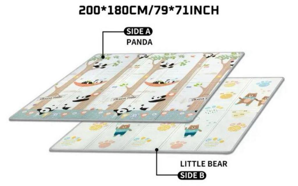 Baby buiten speelmat 200 x 180 meerkleurig | NIEUW, Ophalen of Verzenden, Nieuw