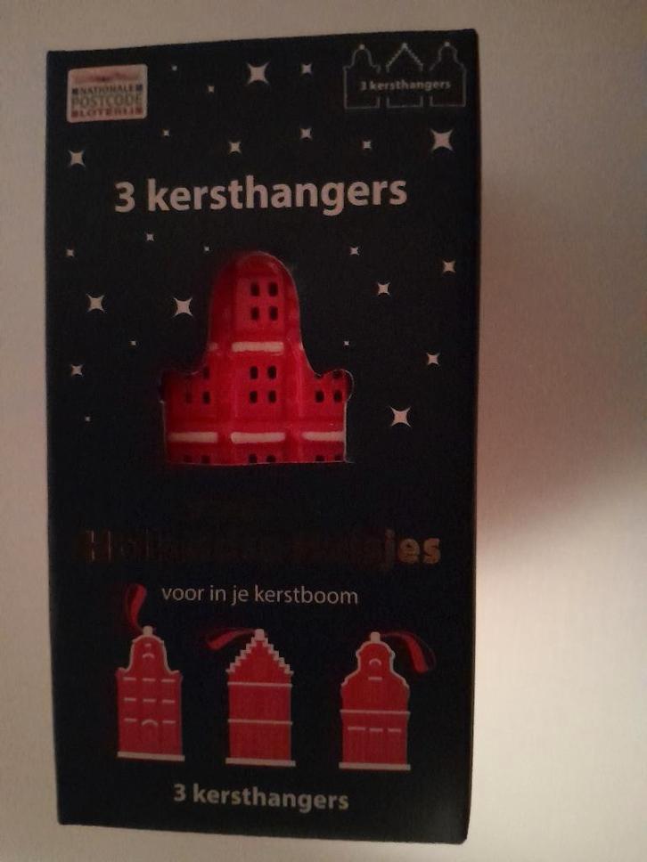 Postcodeloterij kersthangers, Diversen, Kerst, Nieuw, Ophalen of Verzenden