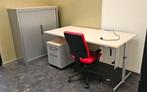 Compleet Kantoormeubel Set: Bureau, Stoel, Kast, Ophalen, Elektrisch, Gebruikt, Bureau
