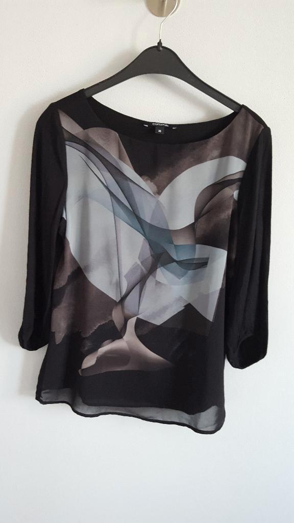 prachtige Comma top maat S, Kleding | Dames, Tops, Zo goed als nieuw, Maat 36 (S), Zwart, Lange mouw, Ophalen of Verzenden