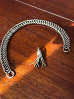 Bodemvondst Horloge ketting 62 gr. zilver met hanger, Antiek en Kunst, Antiek | Goud en Zilver, Verzenden, Zilver