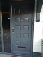 voordeur (hard hout), Doe-het-zelf en Verbouw, Deuren en Horren, Ophalen, Gebruikt, 80 tot 100 cm, Buitendeur