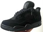 Jordan 4 “Black Cat”, Ophalen of Verzenden, Zo goed als nieuw, Schoenen