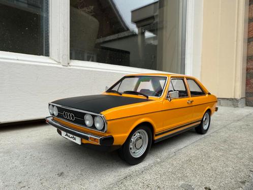 1:18 Audi 80 GTE oranje-zwart 1975 KK Scale / JJTOP, Hobby en Vrije tijd, Modelauto's | 1:18, Zo goed als nieuw, Auto, Overige merken