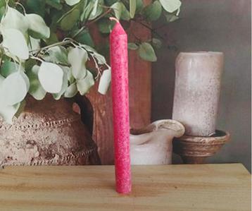 7 Chakra Stearin Dinner Kaarsen beschikbaar voor biedingen