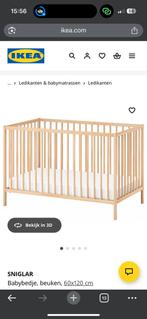 Sniglar Ikea ledikant, Ophalen, Zo goed als nieuw, Minder dan 140 cm, Minder dan 70 cm