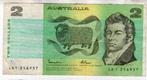 Australie 2 Dollar johnston/Frazer f, Postzegels en Munten, Bankbiljetten | Oceanië, Verzenden